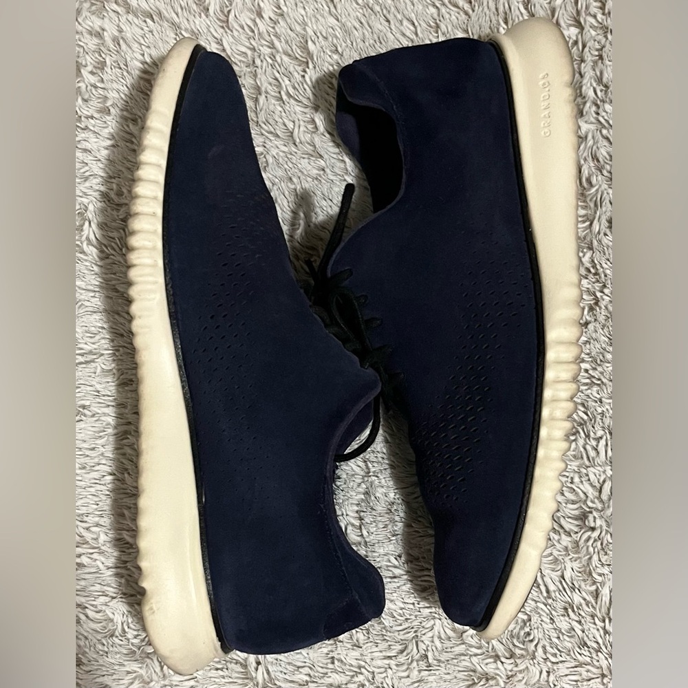 Men's Navy Cole Haan Grand zero sneakers